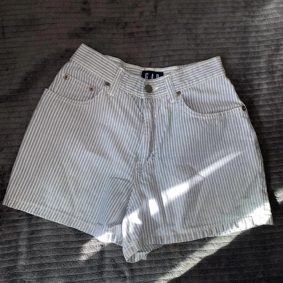 Gap Women's White and Blue Jeans