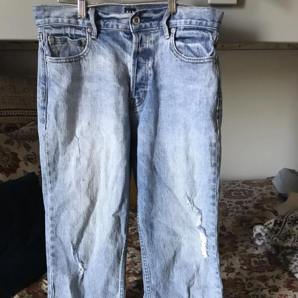Gap Women's Blue and Navy Jeans