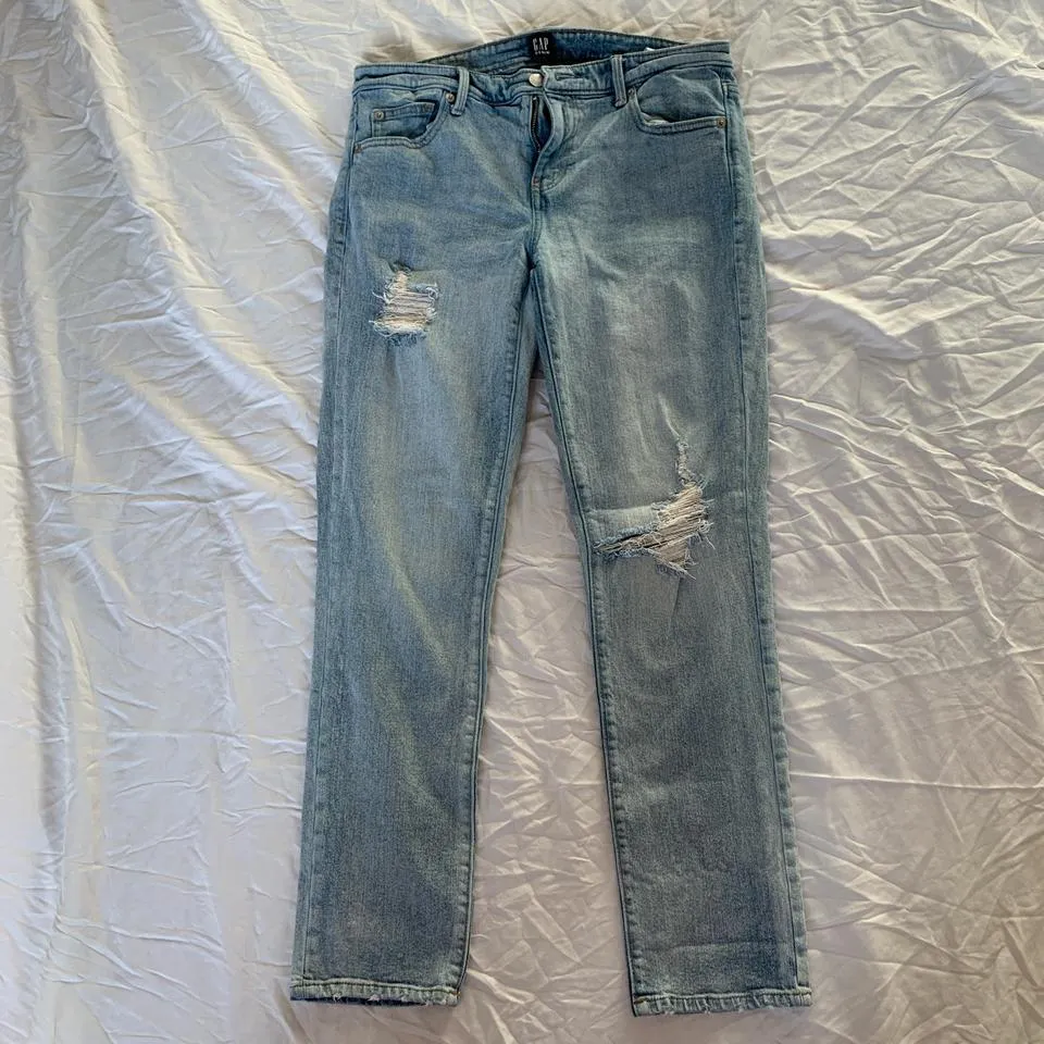 Gap Women's Blue and Navy Jeans
