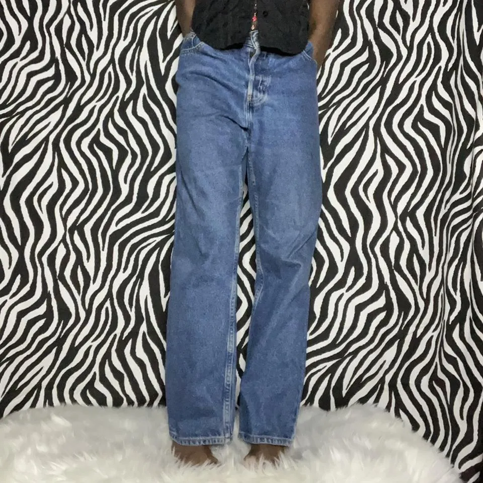 Gap Women's Blue and Navy Jeans