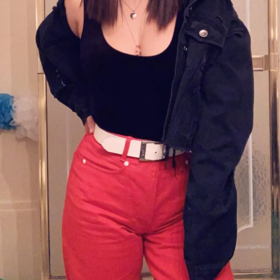 Guess Women's Red Jeans