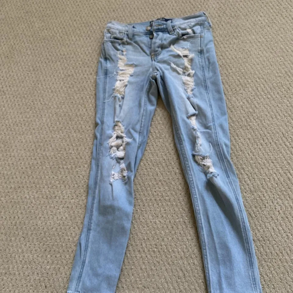 Hollister Co. Women's Blue Jeans