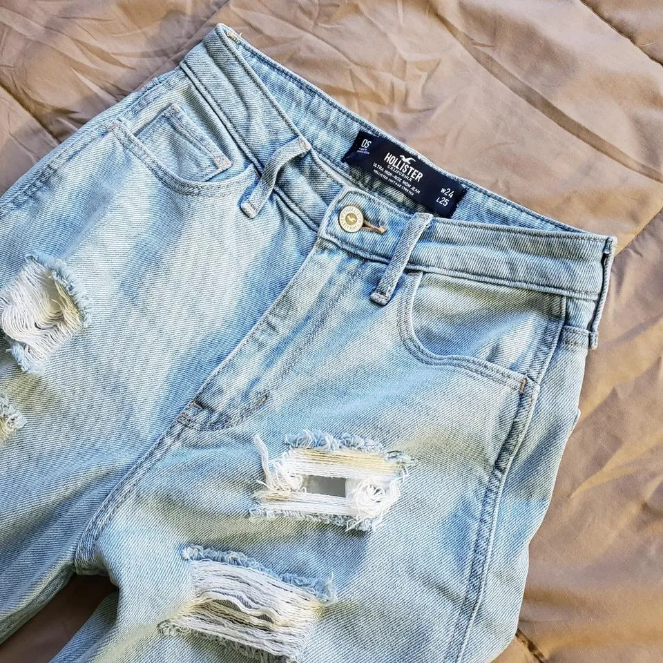 Hollister Co. Women's Blue Jeans