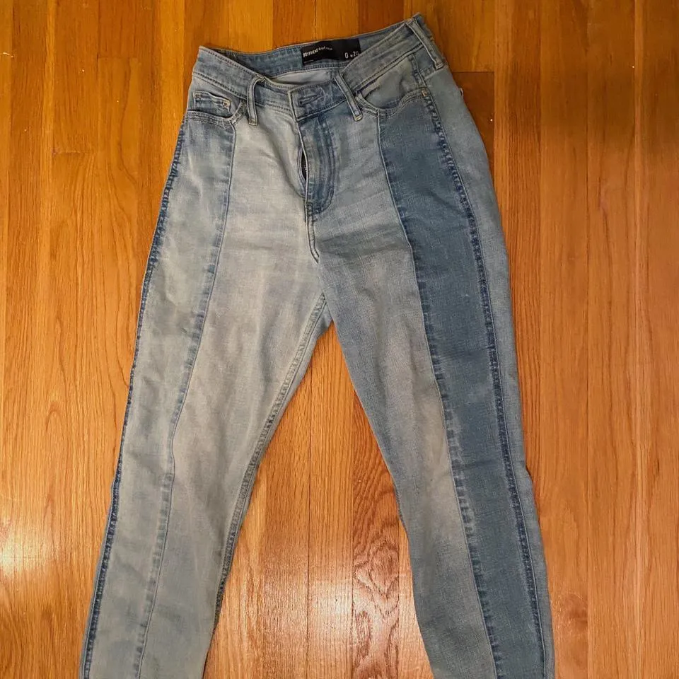 Hollister Co. Women's Blue and Navy Jeans