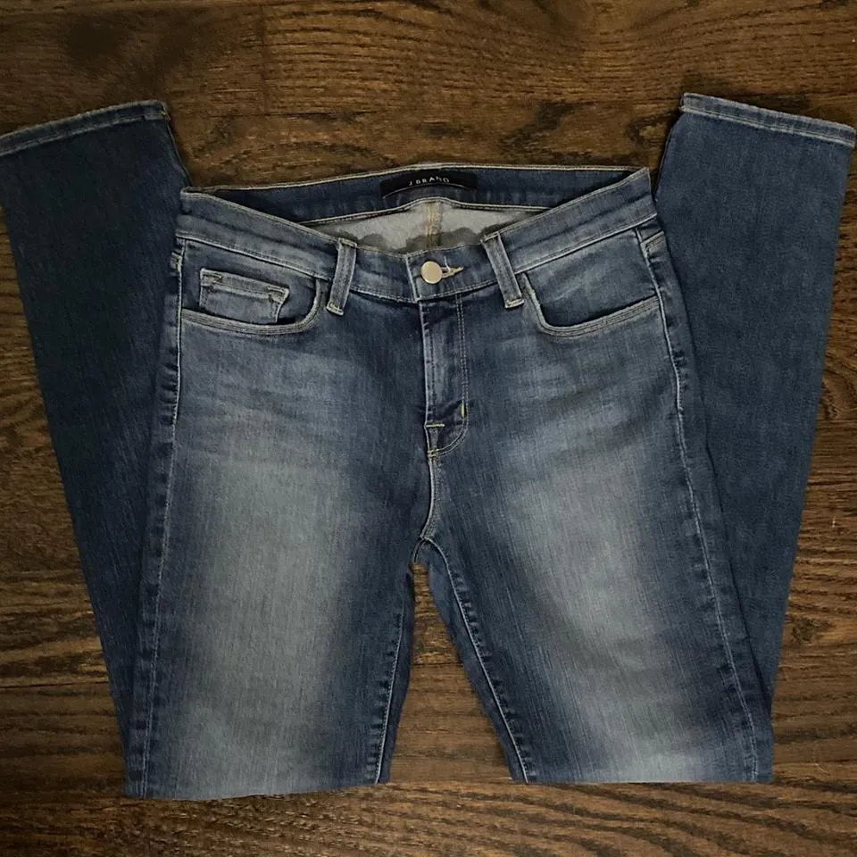 J Brand Women's Blue and Navy Jeans