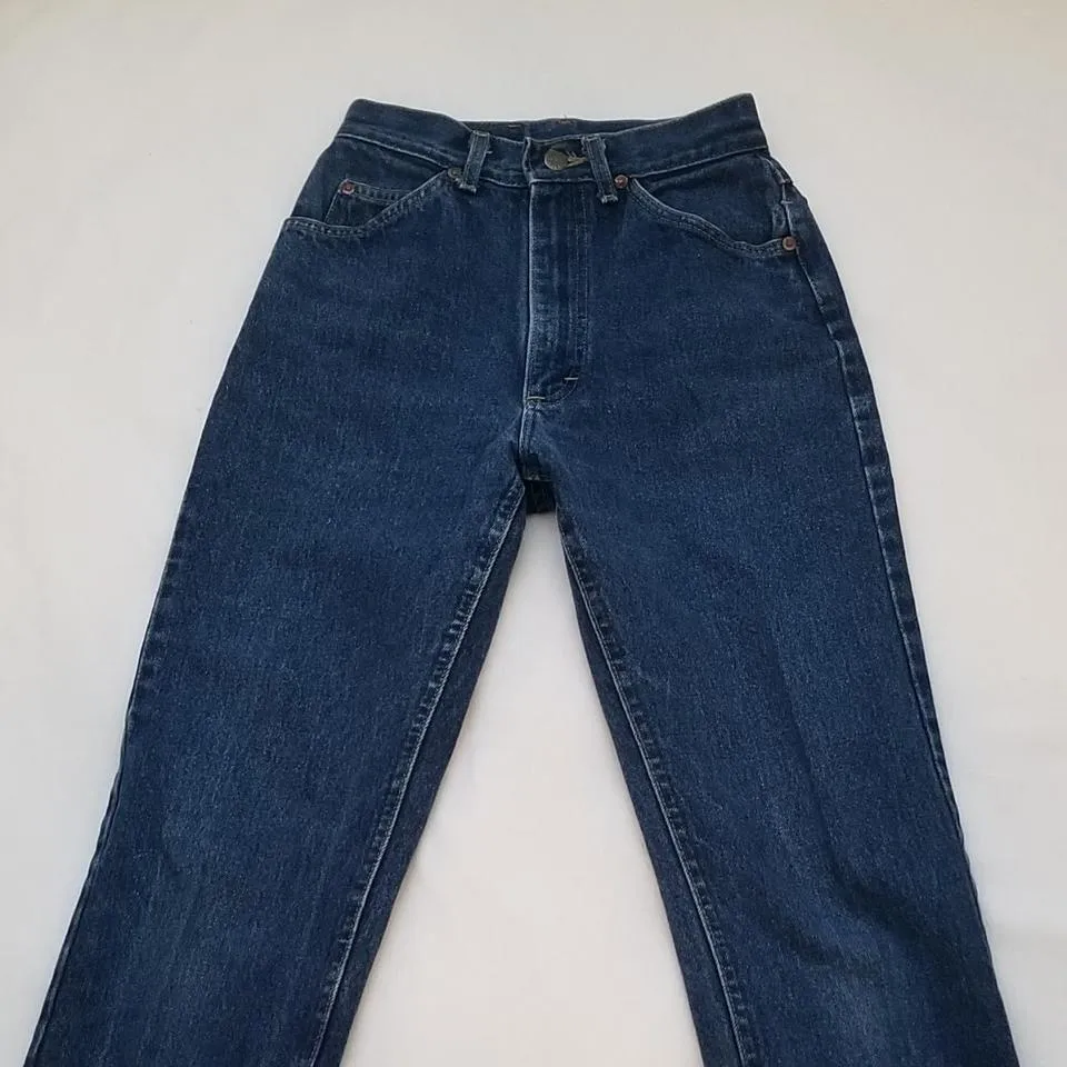Lee Women's Blue and Navy Jeans