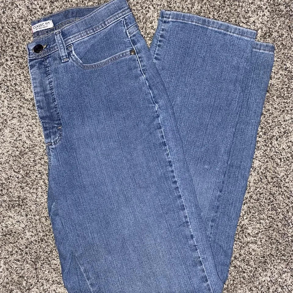 Lee Women's Navy and Blue Jeans
