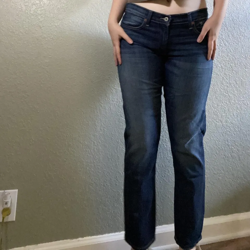 Lucky Brand Women's Blue and Navy Jeans