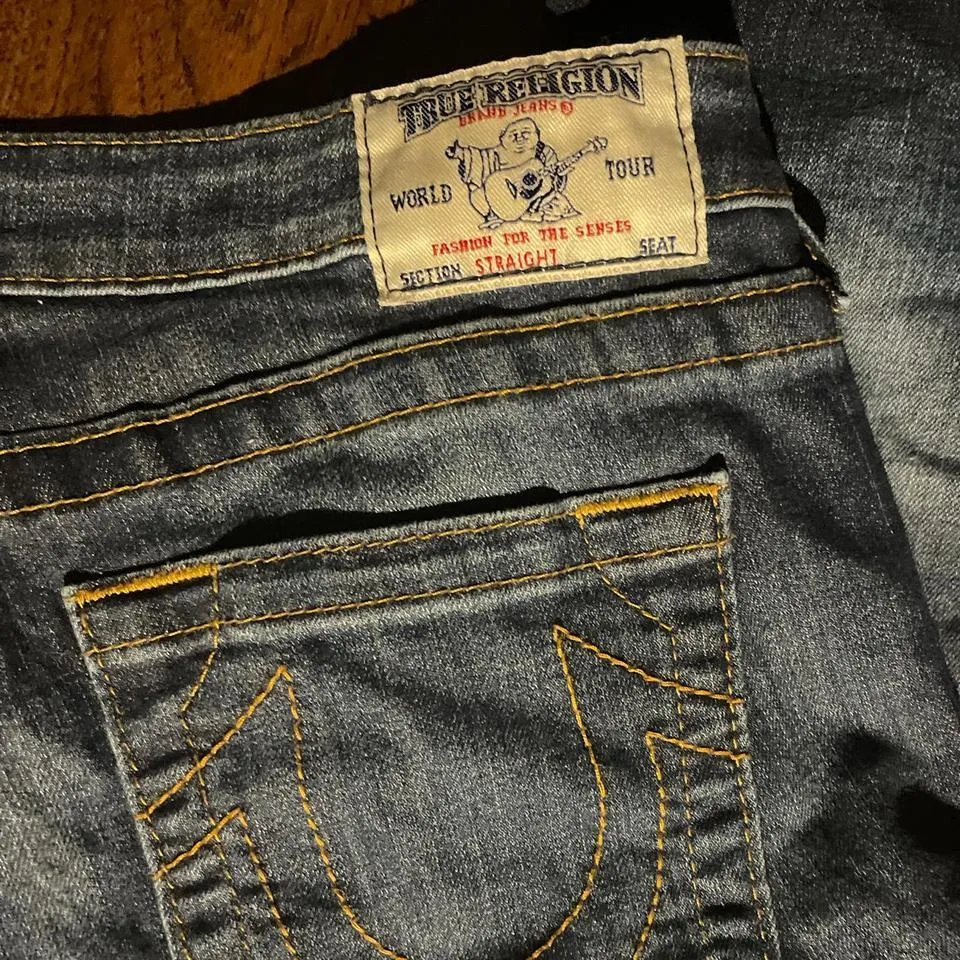 True Religion Women's Blue Jeans