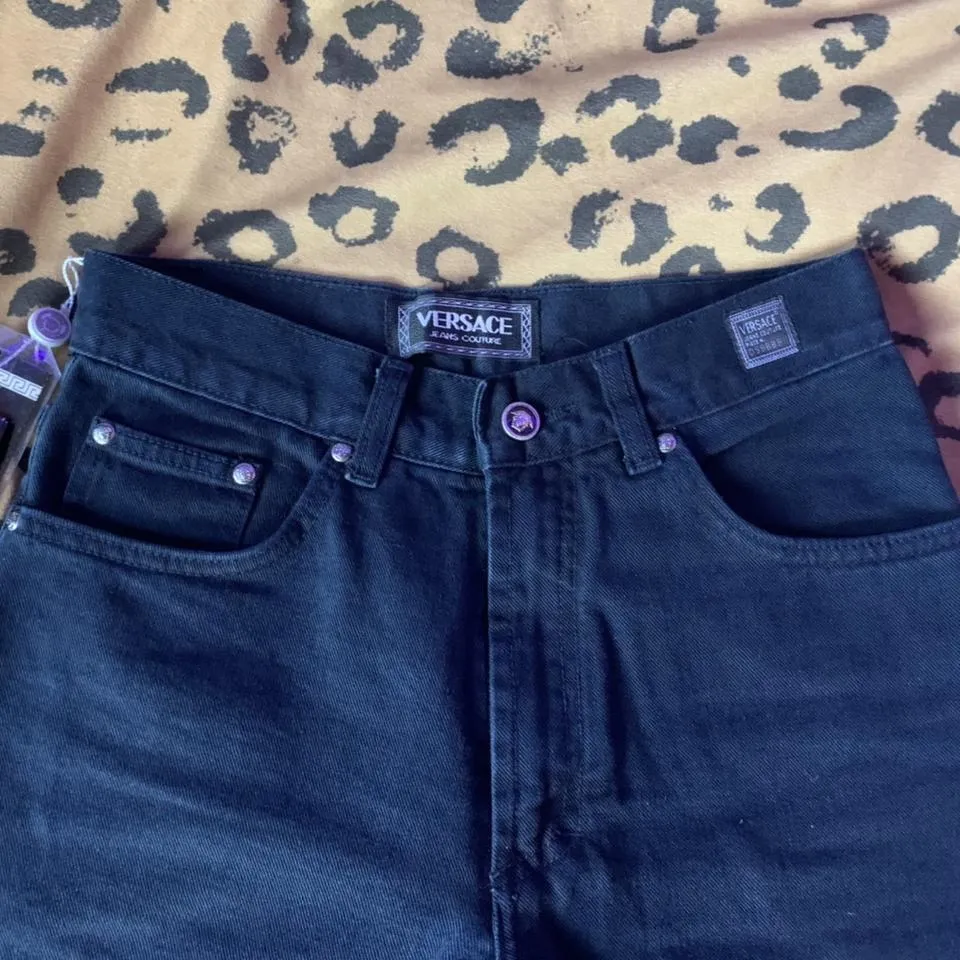 Versace Women's Black Jeans