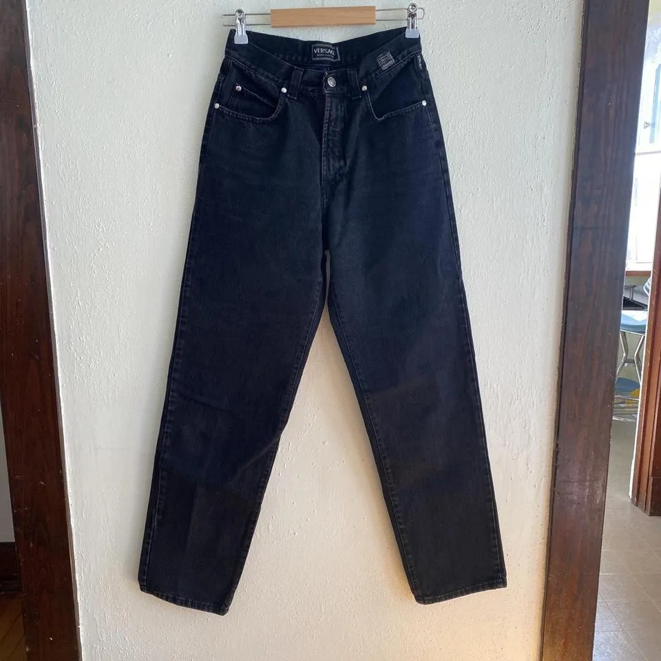 Versace Women's Black Jeans