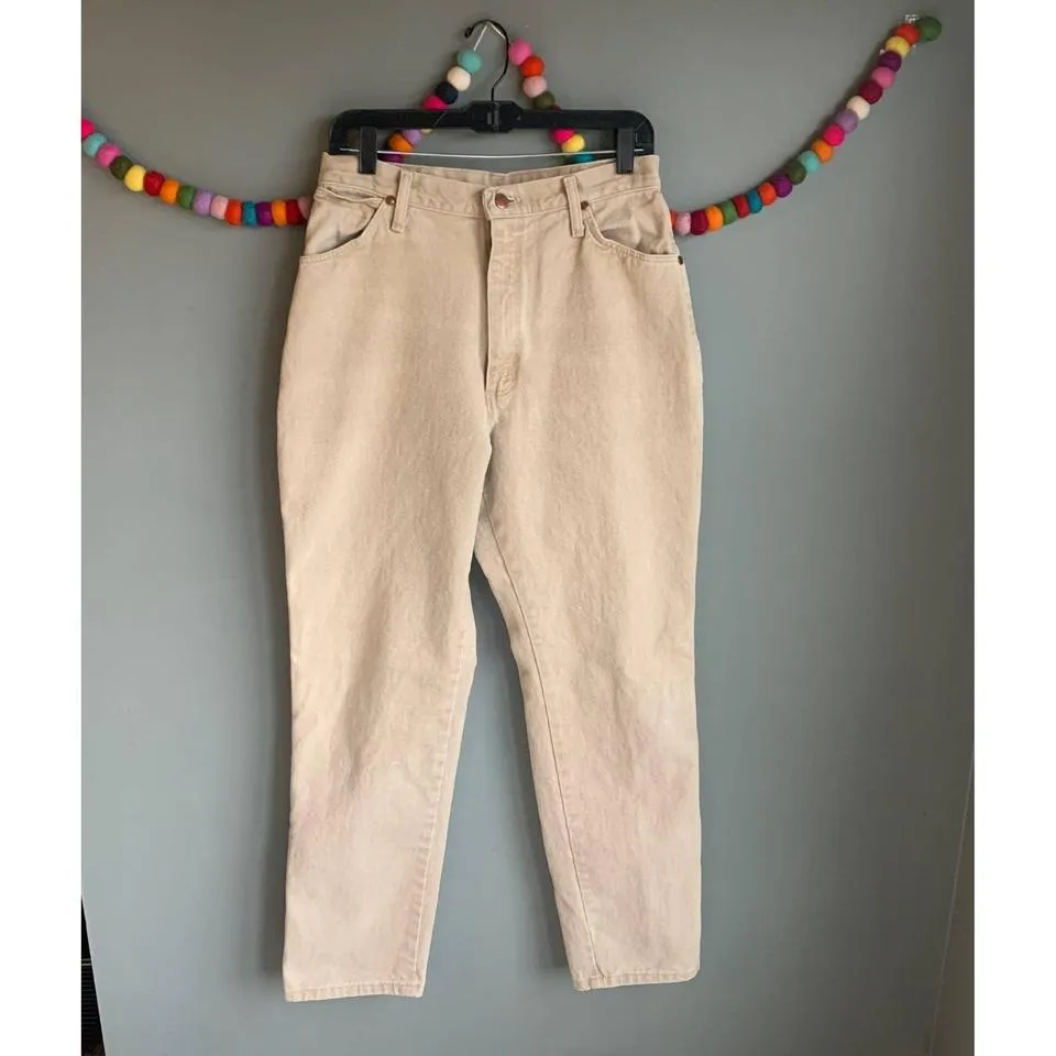 Wrangler Women's Cream Jeans
