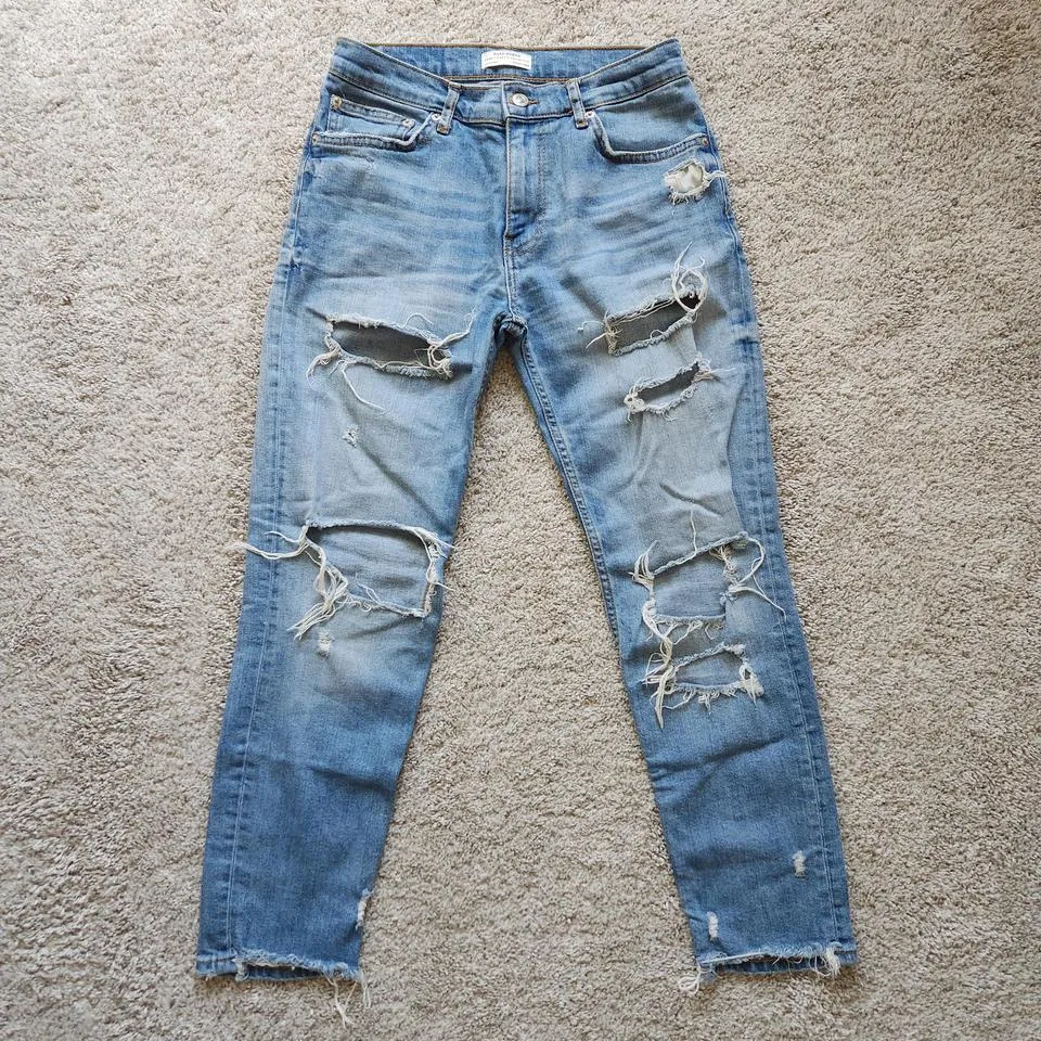Zara Women's Blue Jeans